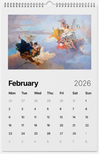 2026 Wall Calendar