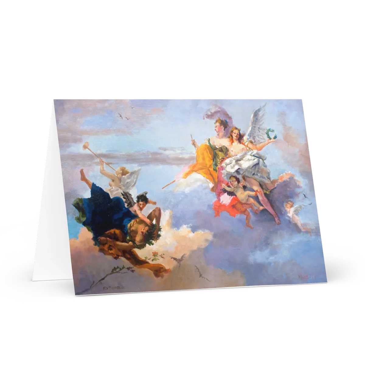 Tiepolo's Greeting Card, Set of 6, fine art print by Massimo Mazzon