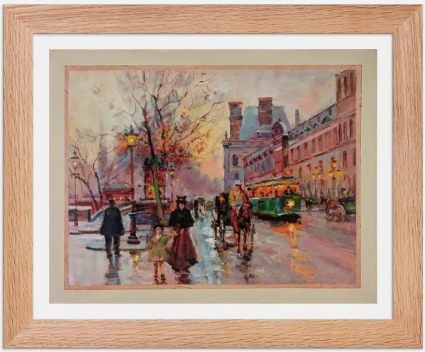 Paris 1880, fine art print by Massimo Mazzon