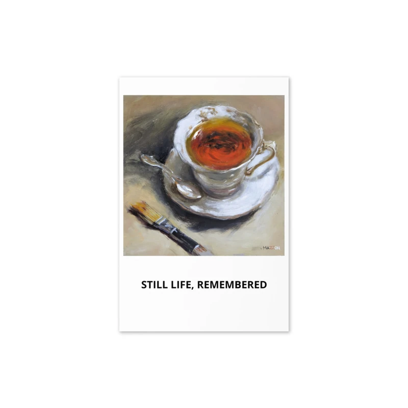 Tea Greeting Card, fine art print by Massimo Mazzon